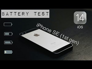 iPhone SE (1st gen, 2016) Battery Health Test