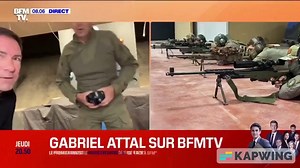 French TV shows GIGN snipers training with live ammunition: the two people represent the hostages, the balloons are the hostage-takers.