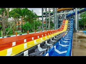 Cartoon Network Amazone - Intergalactic Racers | EXTREME Racer Water Slide!