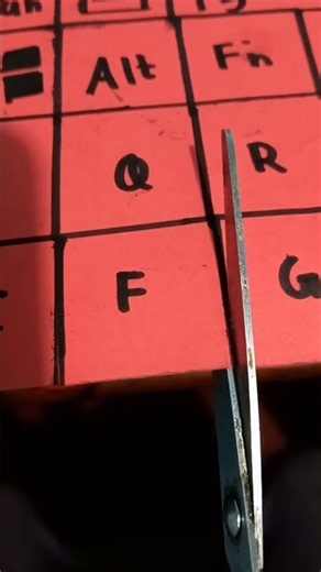 How to make hand made keyboard with cardboard and A⁴ size paper😇