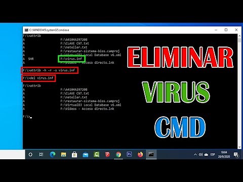 How to Remove Hidden Viruses from CMD in Windows 10 | SOLVED |