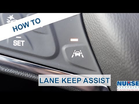 How To Use Lane Keep Assist With Lane Departure Warning On A Chevrolet