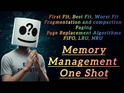 Memory Management in 25 minutes | Operating System One Shot | Makaut Btech Suggestion