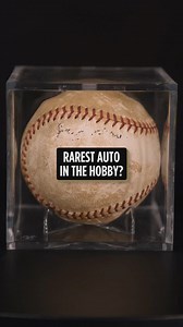 EXTREMELY RARE SHOELESS JOE SIGNED BASEBALL! ⚾ Bid now: https://bit.ly/3SPRep2 This "Shoeless" Joe Jackson, 1938 Detroit Tigers Multi-Signed Baseball (5 Signatures) features one of the industry’s most desirable and elusive autographs in the form of Joe Jackson's fountain pen signature. The baseball comes with LOA from Beckett for the signature and it is available now in our historic #Goldin100 Auction. | Goldin