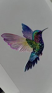 32K views · 1K reactions | ✨ FREE Vibrant Hummingbird Tutorial on Lislinka.com #Lisilinka metallic #watercolors ✨ Join our FREE newsletter and get the tutorial in the welcome mail. SIGN UP ➡️ https://lisilinka.com/pages/newsletter_info Radiant Jewels ➡️ https://lisilinka.com/products/radiant-jewels | Lisilinka.com | Facebook