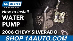 How to Replace Engine Water Pump 1999-2013 Chevy Silverado 1500 V6 4-3L