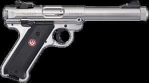 Ruger Mark IV Target Stainless .22 LR 5.5" Barrel 10-Rounds Threaded Barrel