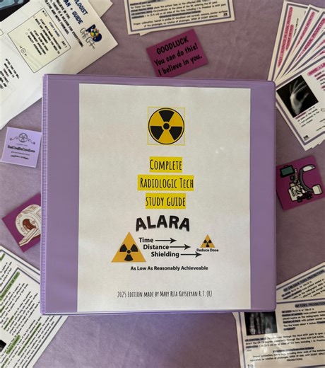 2025-2026 Complete Radiologic Technologist Study Guide Binder - Etsy