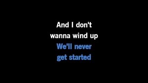 Karaoke Perhaps, Perhaps, Perhaps - CAKE - CDG, MP4, KFN - Karaoke Version