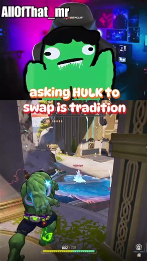 my POV any time my team asks me to swap off HULK #marvelrivals | hulk