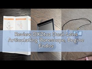 Review DXZtoz Dual-Lens Articulating Borescope, Engine Endoscope with 0.33in Two-Way Articulated Sna