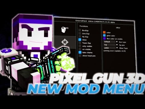 *NEW* Pixel Gun 3D - Best Mod Menu | Free Download | Aim, ESP & Other Interesting Features