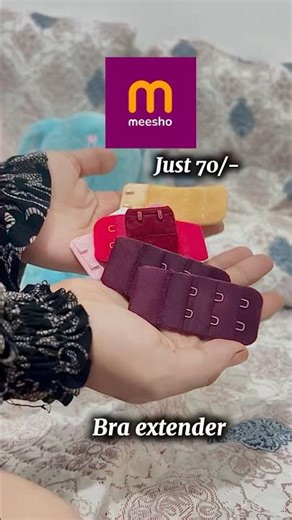 Bra extender 7pc- comment for link🔗 #subscribe #shorts #youtubeshorts #meesho #meeshohaul