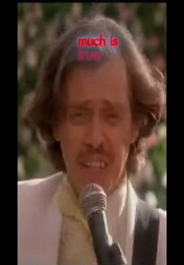 Steve Buscemi Sings Spandau Ballet – This Much Is True 😂