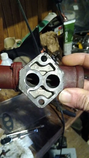 Ford IAC valve removed