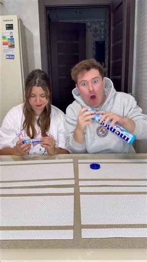 Choose big and small food challenge 😂 Who got the real mints? #shorts Best video by Hmelkofm