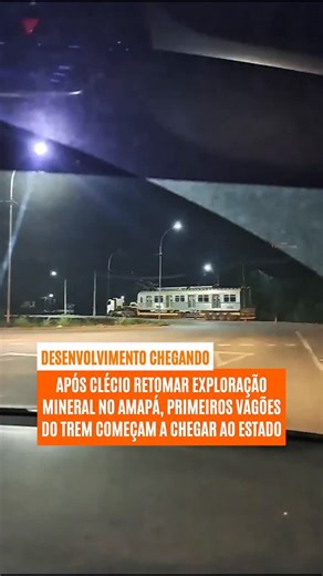 DG News on Instagram: "As oportunidades estão chegando! O governador do Amapá, Clécio Luís, anunciou em dezembro que concluiu um acordo para que a empresa inglesa Dev Mineração voltasse a operar no estado. A empresa afirmou que está pronta para investir USD 200 milhões de dólares no Amapá, o que equivale a quase R$ 1 bilhão de reais. Além da geração de centenas de empregos. Vagões de trem foram vistos chegando no Amapá juntamente com uma grande estrutura logística na noite desta sexta-feira (02)