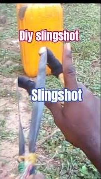 homemade slingshot easy diy craft __full video is here#shorts #crafts #slingshot