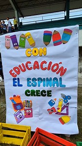 Hoy en El Espinal ganaron nuestros niños y niñas ⚽📚 El Festival Solidario “¡Un Goooool por la Educación!” fue un espacio donde el deporte se convirtió en oportunidad, sonrisas y futuro. Cada cuaderno entregado es una muestra de que juntos seguimos creyendo en la educación como el mejor camino para transformar vidas. Porque cuando jugamos en equipo, la niñez siempre gana 🤍✨ 𝗪𝗶𝗹𝘀𝗼𝗻 𝗚𝘂𝘁𝗶𝗲́𝗿𝗿𝗲𝘇 𝗠𝗼𝗻𝘁𝗮𝗻̃𝗮, 𝗮𝗹𝗰𝗮𝗹𝗱𝗲. #UnGolPorLaEducación #ElEspinalCrece #NiñezPrimero #Depo