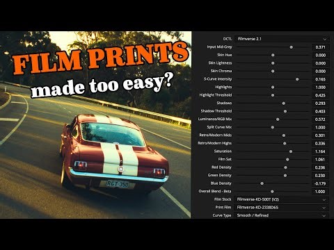 Film Emulation Made Easy in DaVinci Resolve? | Hands on with Filmverse DCTL
