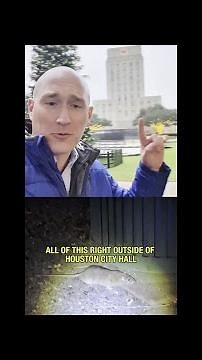 Rats run Houston City Hall... at night. Dozens of rodents seen running around after sunset