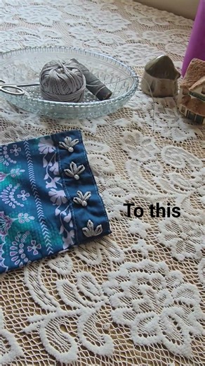 Hand embroidery #aestheticcrafts #shorts