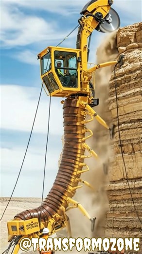 Insane Wall Climbing Drill Cuts Deep Into Solid Rock | Heavy Engineering | Massive Drilling Machine