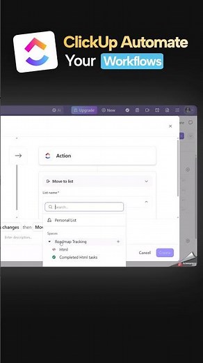 How to Automate your ClickUp workflows #clickup #tutorial #educational #redstartechs