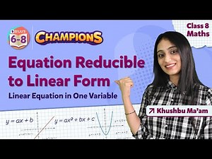 Reducing Equations to Simpler Form Class 8 Maths - Linear Equation in One Variable Questions