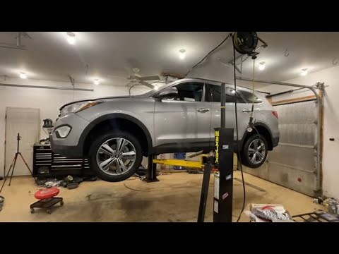 🔧 Transmission fluid change: Hyundai Santa Fe & Kia Sorento 2013-2018