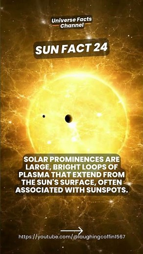 ☀️ Solar Prominences: Giant Plasma Loops on the Sun!