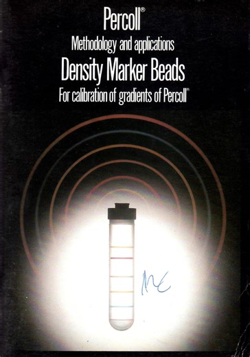 Amazon.com: percoll methodology and applications density marker beads for calibration of gradients of percoll: Pharmacia Fine Chemicals: 圖書