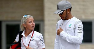 Angela Cullen: Lewis Hamilton’s blonde PA shares tattoo, goes rock climbing with him