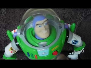 FLIGHT CONROL BUZZ LIGHTYEAR TOY STORY ACTION FIGURE