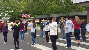 30 reactions | Pleasant Valley Middle School band members are hard at work practicing for this Saturday's Hazel Dell Parade of Bands! The parade is held each year on Armed Forces Day, which is this Saturday, May 20 at 10:30 a.m. Other district schools that will be performing are Amboy Middle, Battle Ground High School, Chief Umtuch Middle, Daybreak Middle, Laurin Middle, Maple Grove, Pleasant Valley Middle, Prairie High School, and Tukes Valley Middle. | Battle Ground Public Schools | Facebook