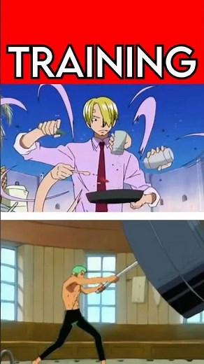 Zoro vs Sanji Training Techniques | One Piece
