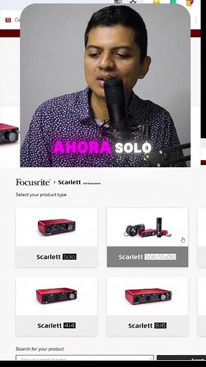 Instalar Controlador de Interfaz Focusrite Scarlet