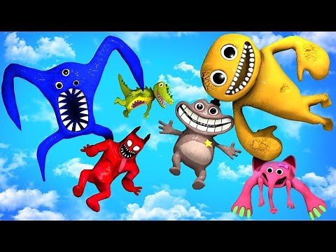 GMOD • Garten of Banban Impressive Ragdolls • part 6 (Jumps, Ramps)