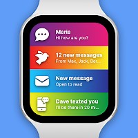 「SmartWatch & BT Sync Watch App」 - Androidアプリ | APPLION