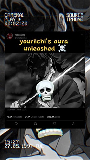 youriichi's aura unleashed ☠️#kimetsunoyaiba #demonslayer #trending #anime #shorts