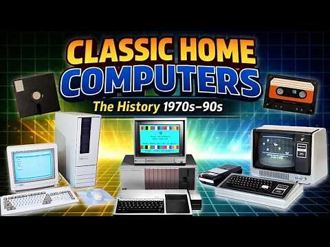 The Rise of Classic Home Computers | Commodore, Atari, Apple, TI & Tandy