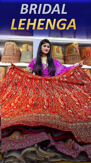 6.2K views · 61 reactions | Dulhan Special Bridal Lehenga.. Fashion...
