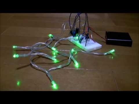 【改造してみた】100円クリスマスイルミネーション