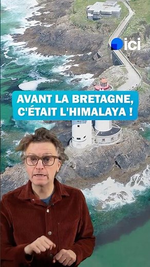 La Bretagne avec des montagnes hautes comme l'Himalaya