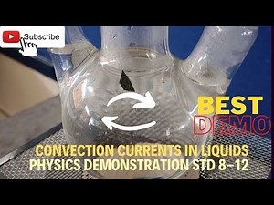 Physics Demo | Convection Currents in Water | Thermodynamics | STD 8-12