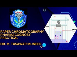 Paper Chromatography || Practical || Pharmacognosy || Pharmacy Technicians First year
