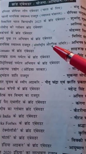 # important questions brand ambassadors 👍👍👍✅