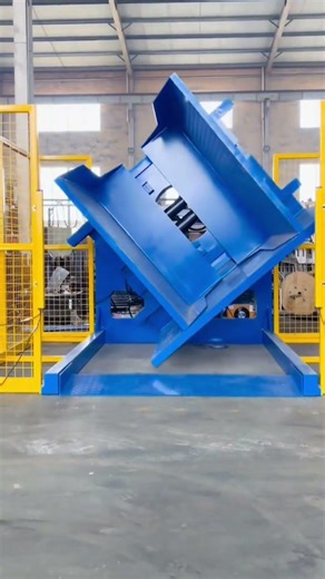 Stop Damaging Your Loads! 180° Pallet Inverter with Double-Press Stability