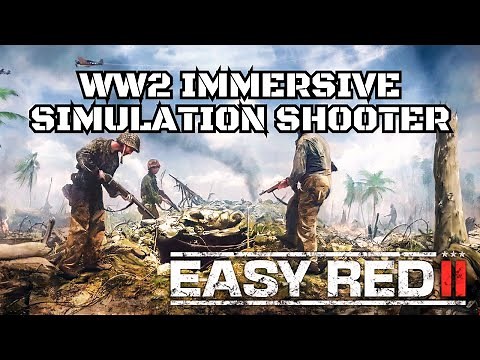 WW2 SIMULATION SHOOTER | EASY RED 2 Gameplay Let's Play