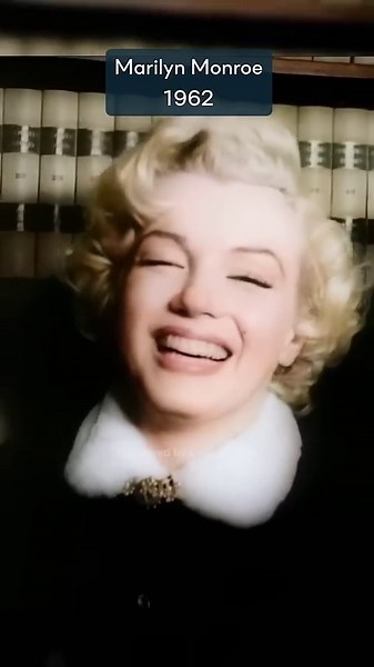 Marilyn Monroe in 1962 in color!